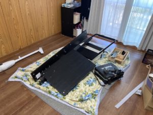 柏市のデスク解体3