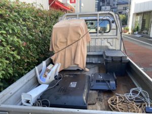 松戸市のテレビ・モニター・ホットプレート・洗濯機の回収