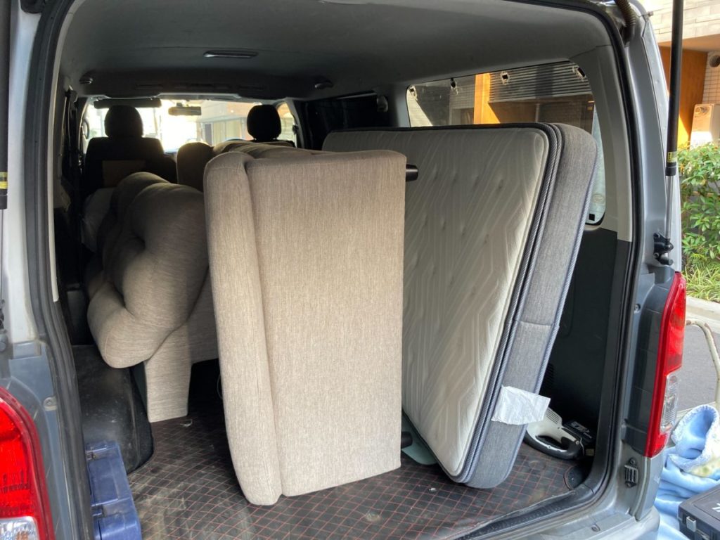 マットレス・ソファー回収