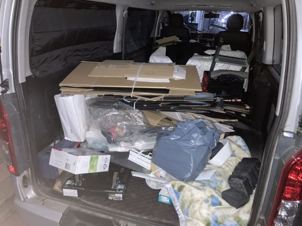 引越し残置物回収