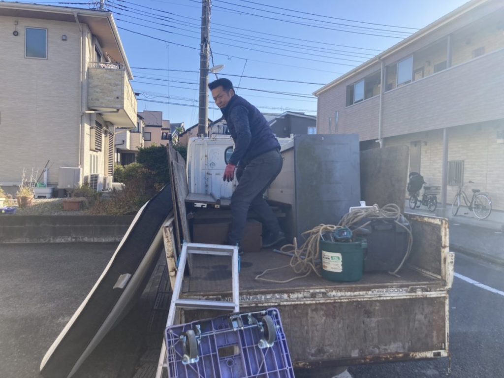 2トントラックで不用品回収