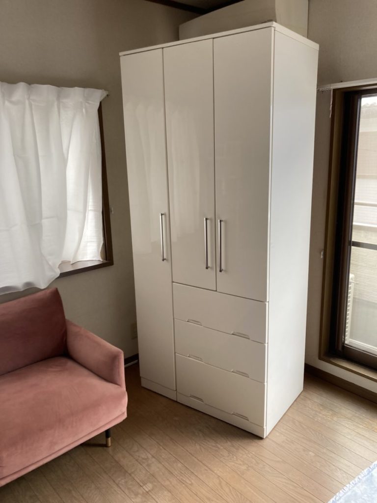 クローゼット(洋服タンス)の回収