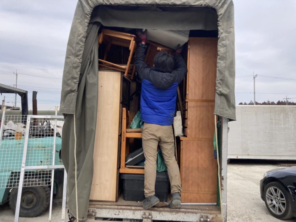 我孫子市リフォーム前残置物回収